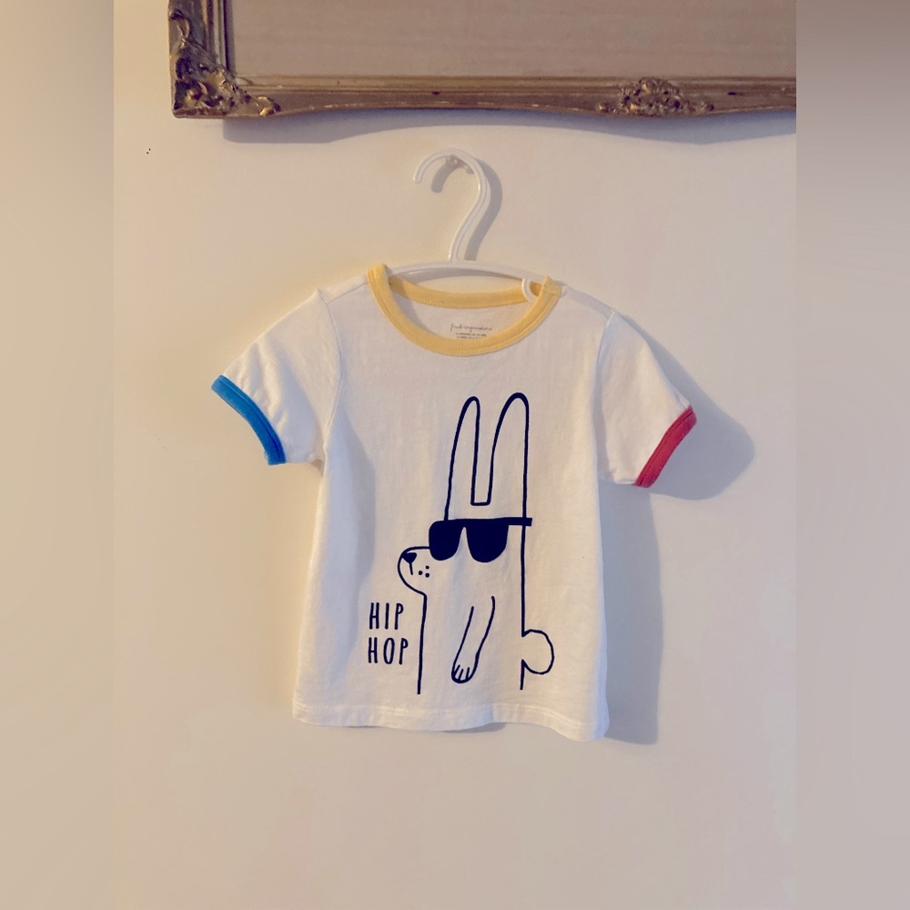 Hip Hop Bunny Tee Size 12 Months Unisex Tee First Impressions